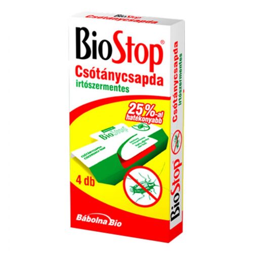 Biostop Csótánycsapda 4 db-os