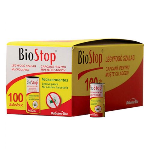 Biostop Légyfogó szalag 100 db-os