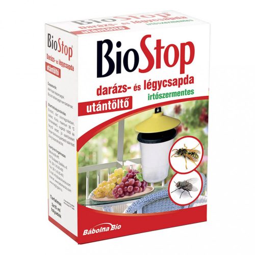 Biostop Darázs- és légycsapda utántöltő 3 db-os