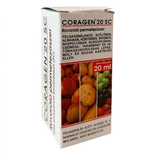 Coragen 20 SC 20 ml (csak személyes átvétellel rendelhető)