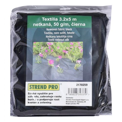 Geotextil 50 g/m2  fekete   3,2 *   5 m