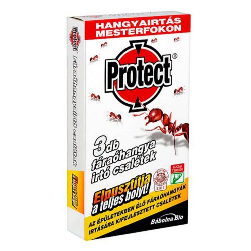  Protect fáraóhangyairtó csalétek 3x2,5 gr.