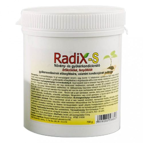 Radix-S gyökereztető por örökzöld és fenyőfélékhez 700 gr.