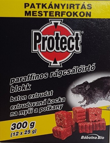 Parrafinos Rágcsálóirtó Blokk (Protect) 300 gr.