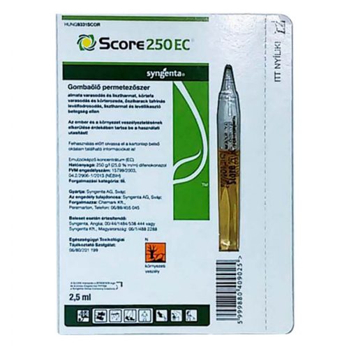 Score 250 EC 2,5 ml ampullás (csak személyes átvétellel rendelhető)