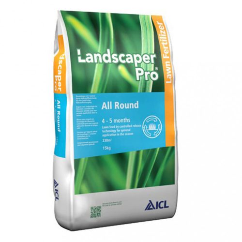 Landscaper Pro All Round közepes hatástartalmú gyepfenntartó 24-05-08+2MgO 4-5 hónapos 15 kg