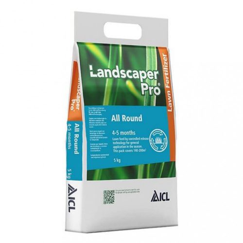 Landscaper Pro All Round közepes hatástartalmú gyepfenntartó 24-05-08+2MgO 4-5 hónapos 5 kg